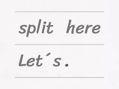 ILE4 Unit 6 traslate the sentences