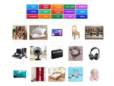 AD4 | W3 | Vocabulary: Things in my room