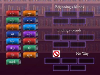 Lesson 8 (s blends) - 95% CORE