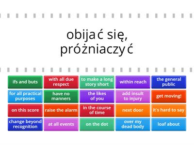 angielski słownik frezeologiczny - cz09