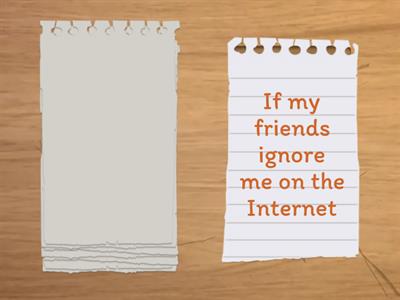 First and second conditionals