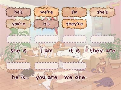 Be (short forms) Mrs. Lana