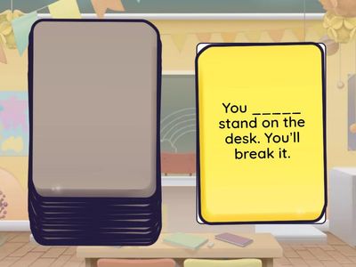 EF Int U 4A should, have to, must