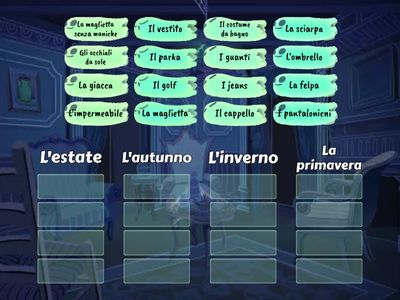 Le stagioni/I vestiti