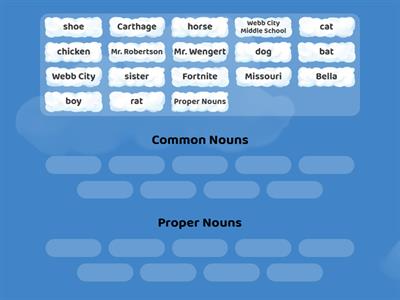 Nouns-Common and Proper 