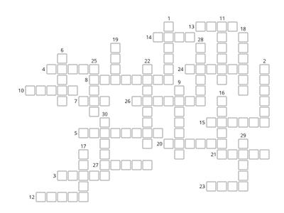 Plural crossword