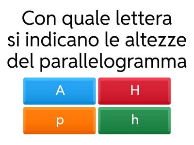 IL PARALLELOGRAMMA