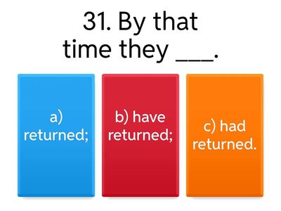 Past Simple vs Past Perfect