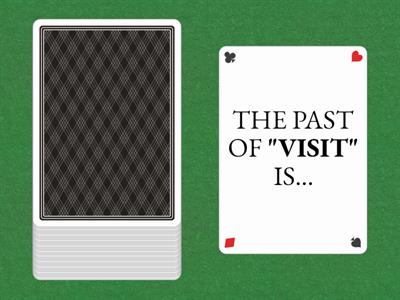 Regular and irregular verbs