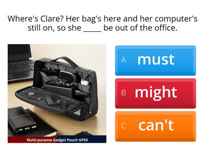 Gold Preliminary Unit 2 Modals of possibility