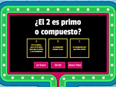 numeros primos y compuestos