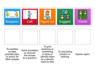 Vocabulary - Definitions (guide)