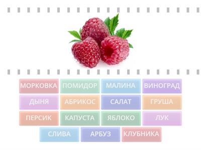 17. З: ФРУКТЫ И ОВОЩИ