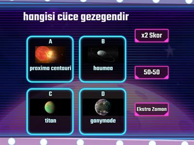 uzayla ilgili zor sorular