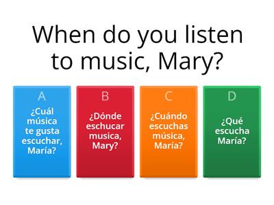 AR / ER / IR conjugations