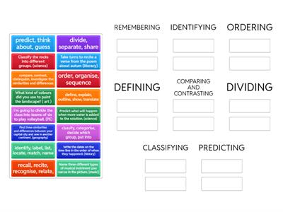 COGNITIVE SKILLS LESSON 3 CLIL