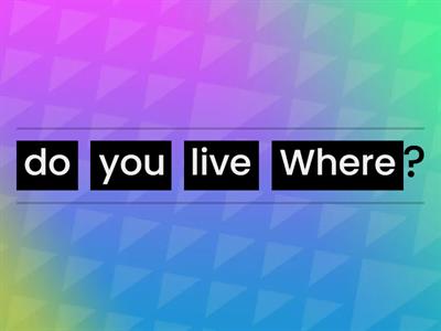 Wh-questions (do/does)