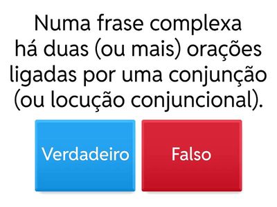 Orações coordenadas e subordinadas