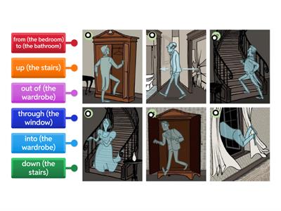 EF Elementary 8C Vocab: Prepositions of movement