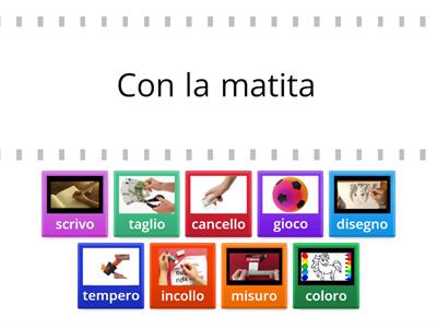 Cosa fai a scuola?