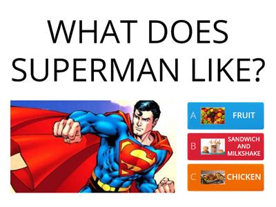 SUPERHEROES  QUIZ