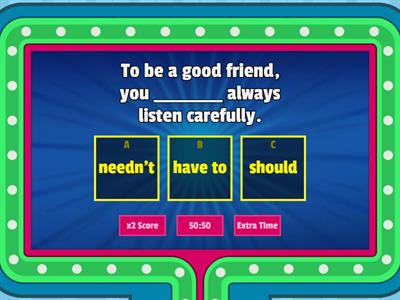 G5 Unit 2.3 - Modal Verbs