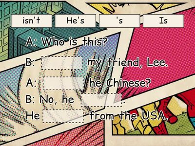 Grammar Extra Practice - be: he / she / they (affirmative and negative statements, and questions)