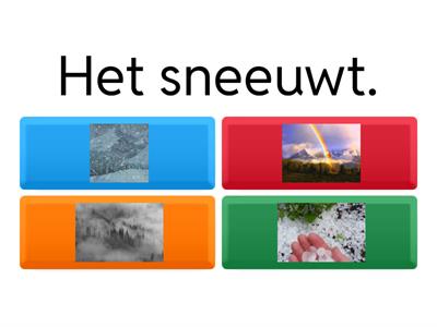  Het weer