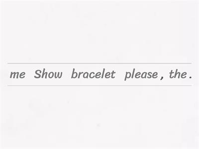 Direct and indirect objects.