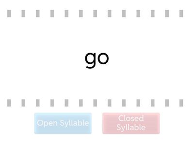 Open & Closed Syllables 4th grade