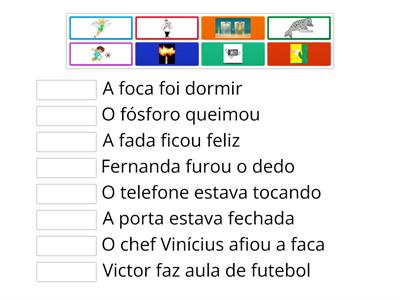 Frases com /f/ e /v/