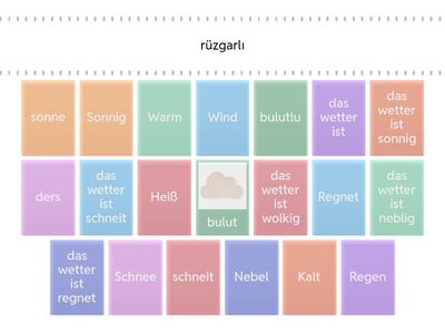 eşleştirme 3 almanca