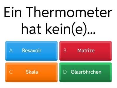 Natur und Technik - Quiz Edition
