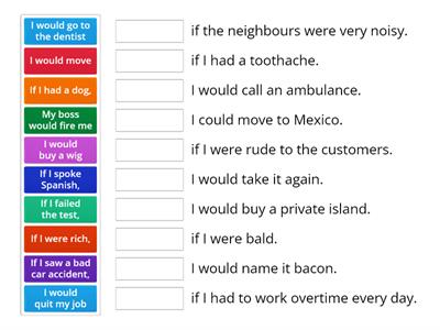 Second Conditional