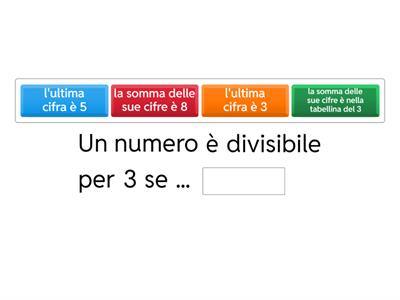 Numeri divisibili per 2, 3 o 5