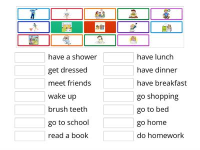 5th grade Daily Routines