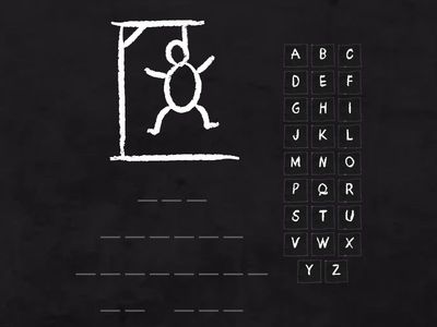 7과 Listen and Speak (hangman)