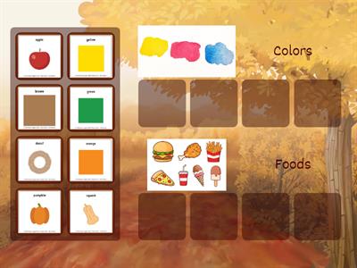 Fall Category Sorting 2