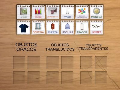 CLASIFICAMOS OBJETOS