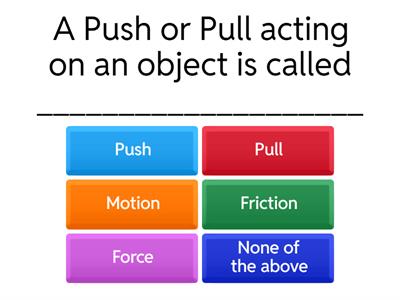 Push and Pull 