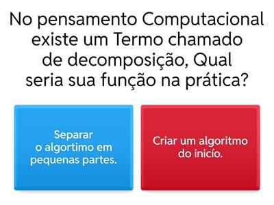 Pensamento Computacional