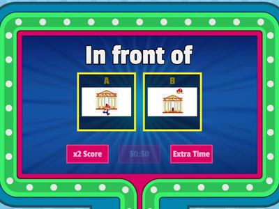  ESL Prepositions of Place (In the City)