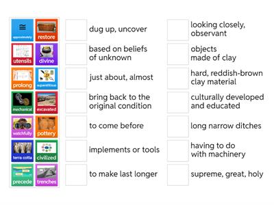 The Emperor's Silent Army Vocabulary