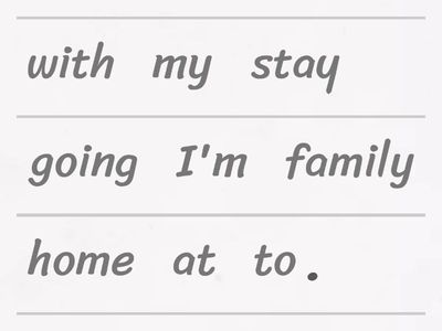 What are you going to do this Christmas?