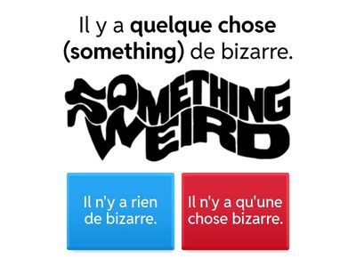 Affirmative vs Negative expressions in French