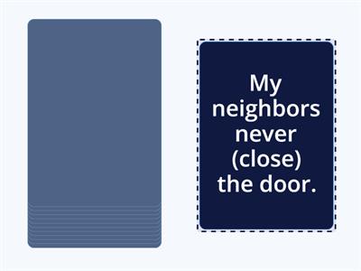 Present Simple vs Present Continuous