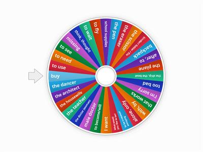 Random wheel Lektion 5-7 Beste Freunde