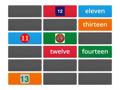 Starter Unit Numbers 10-20 pairs