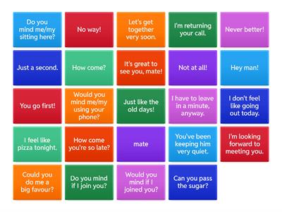  Everyday expressions