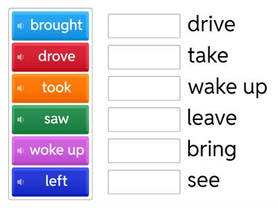 Irregular Verbs _ Roadmap A2 _ U6B